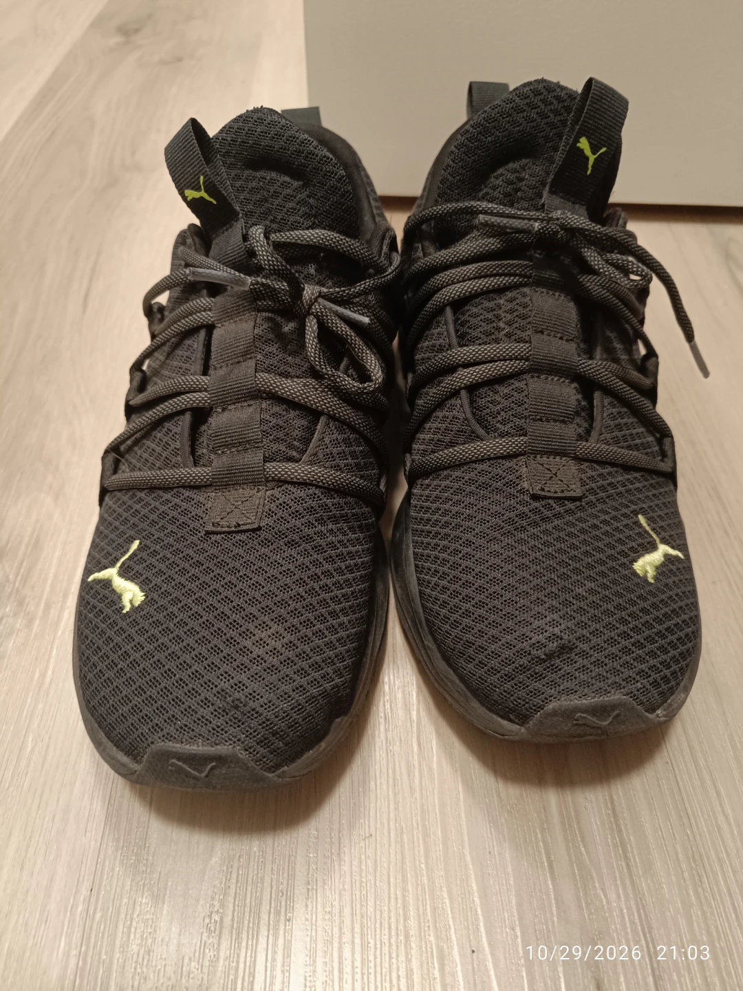 Puma Black Running Shoes - Size 8.5 CA - photo 3
