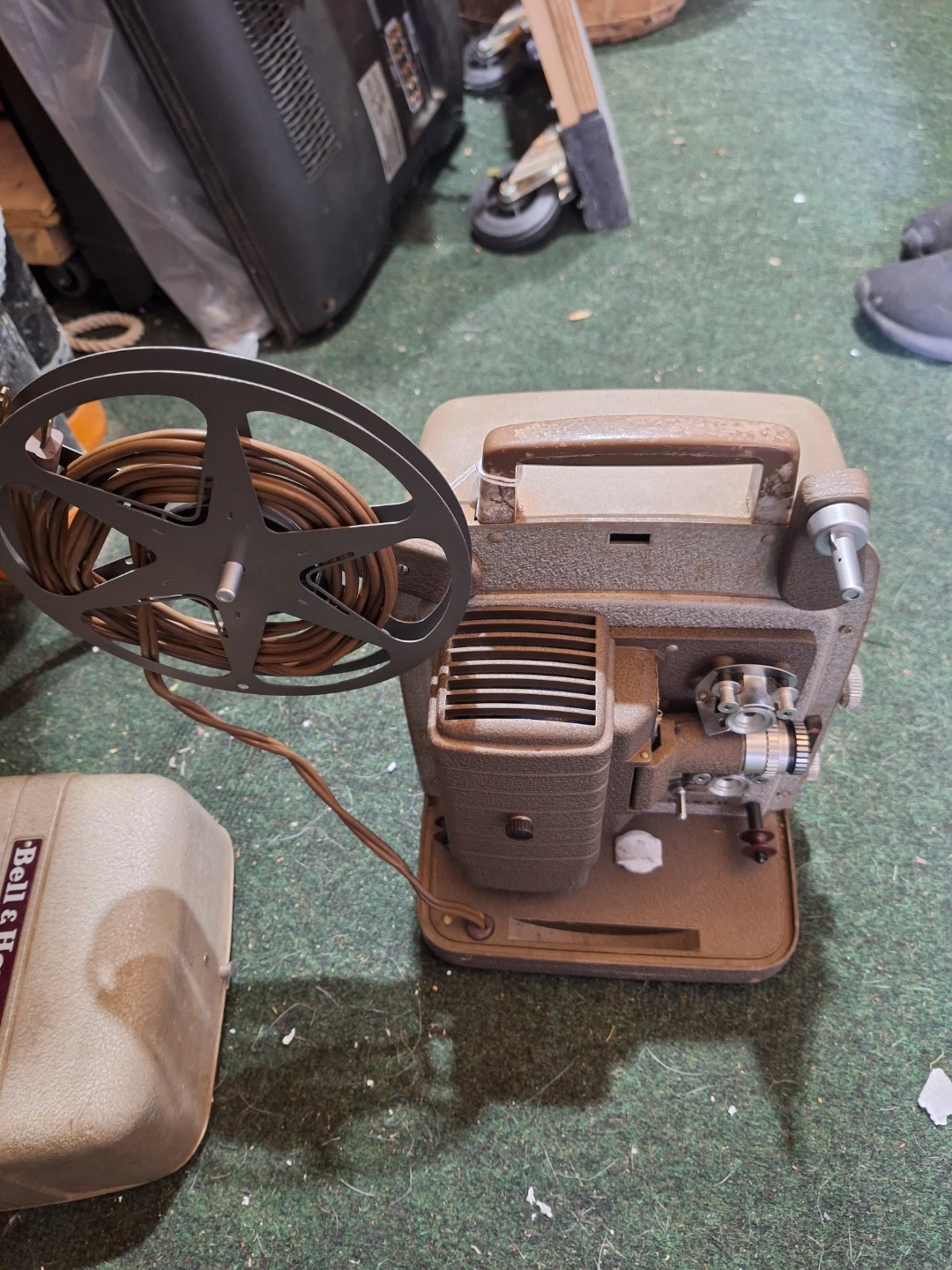 Vintage Bell & Howell Film Projector - photo 3