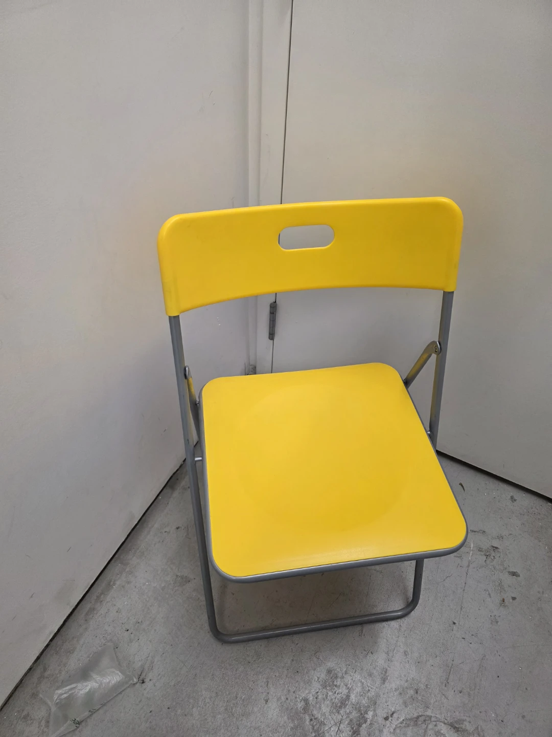 Yellow Folding Chair