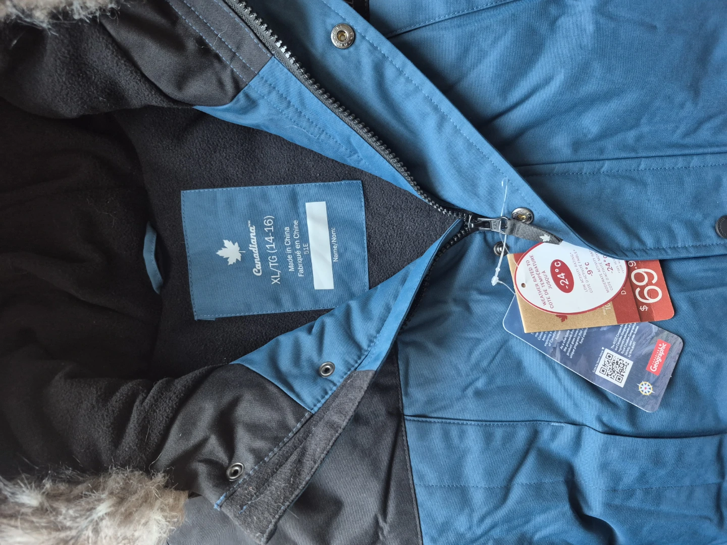 Canadiana Winter Jacket Kids XL 14-16 - photo 2