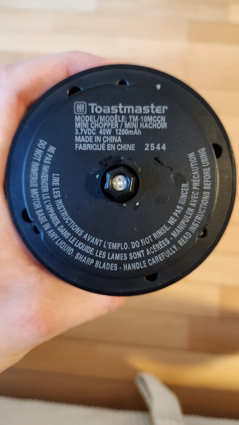 Toastmaster Mini Chopper - photo 2