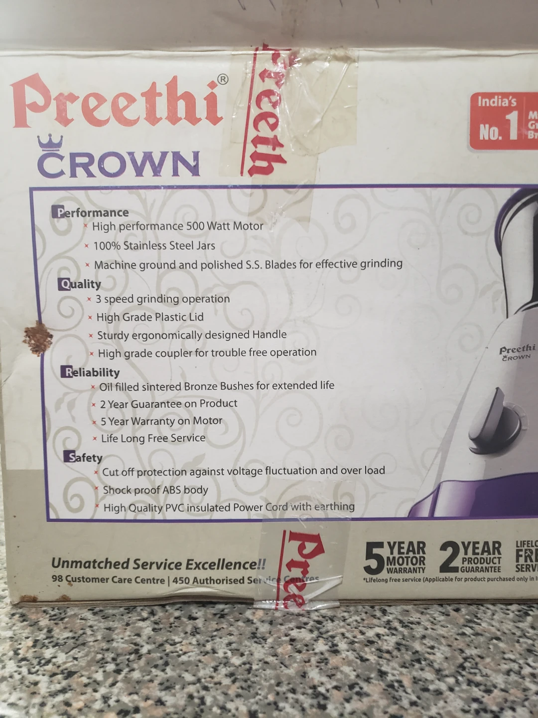 Preethi Crown Mixer Grinder - photo 3