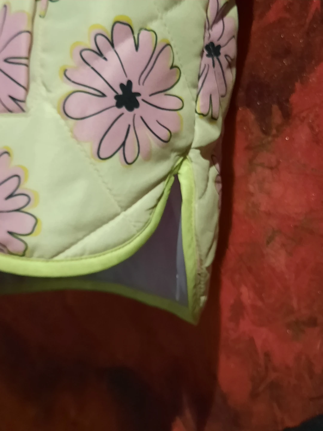 Girls XL Bella & Birdie Quilted Floral Packable Jacket - photo 4