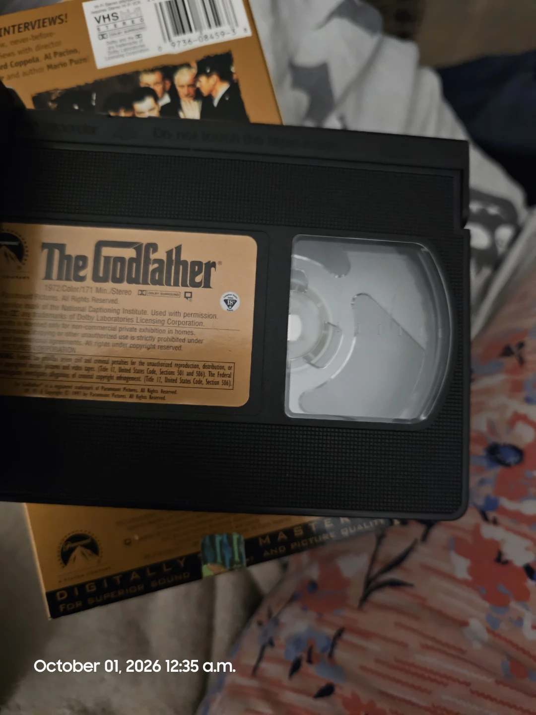 The Godfather Collection VHS Trilogy - photo 4