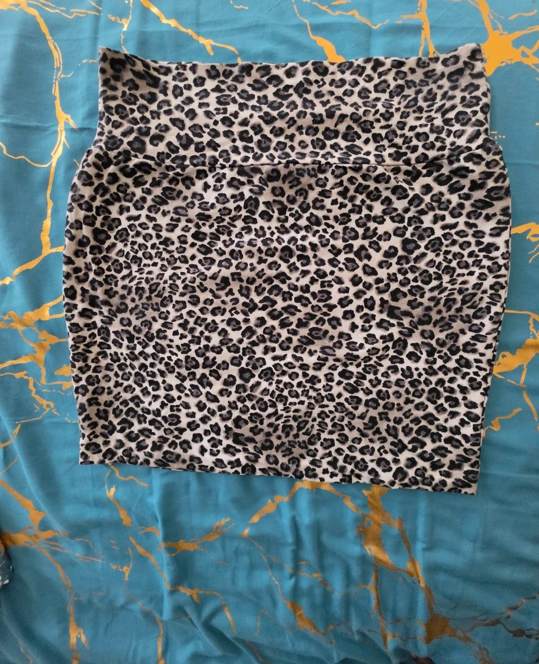 Leopard Print Mini Skirt (NEW)
