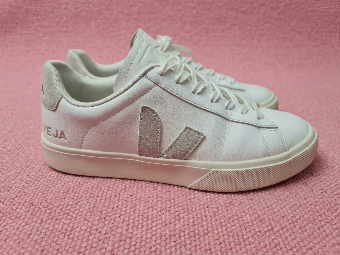 Veja Campo low-top sneakers white/ natural suede - photo 2