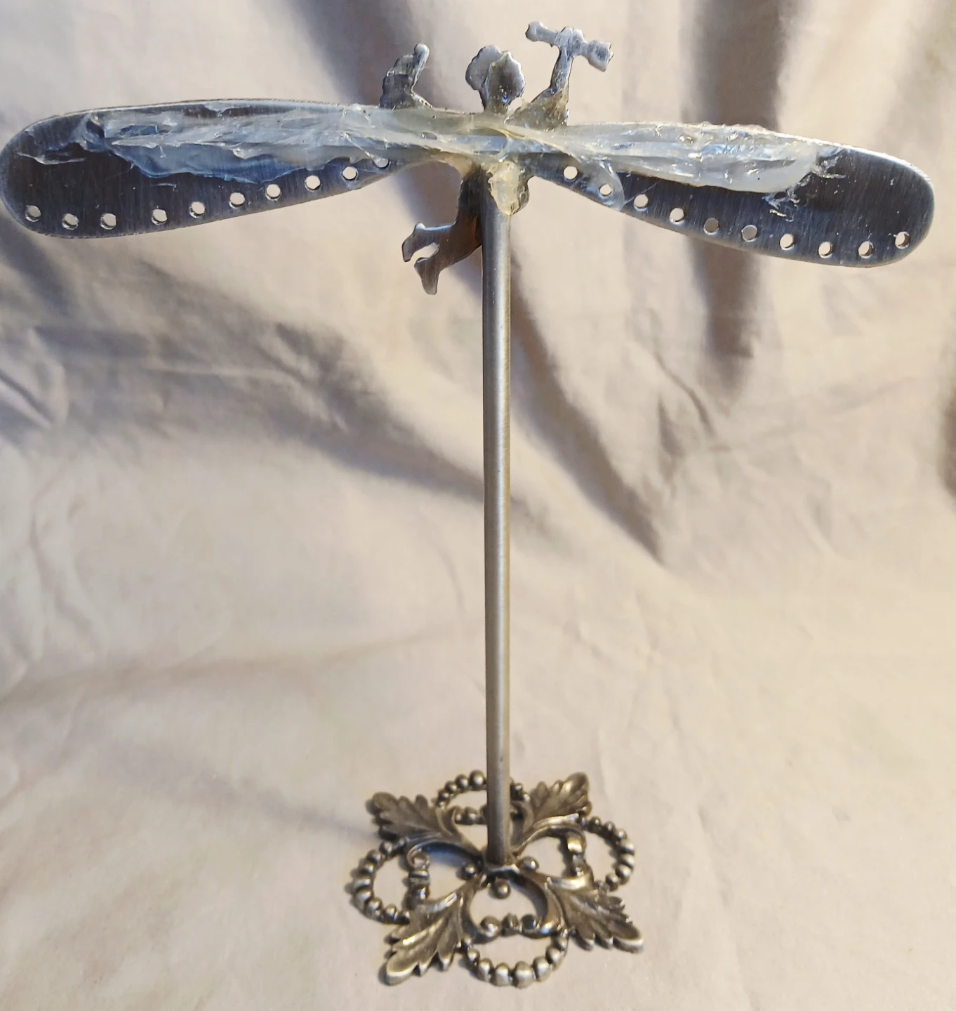 Refubtished Vintage-style Cherub Earrings display - photo 4