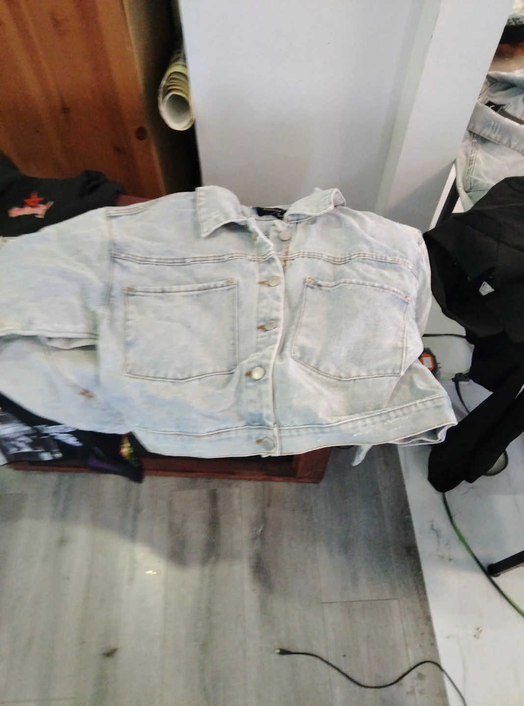 Garage Light Wash Denim Jacket