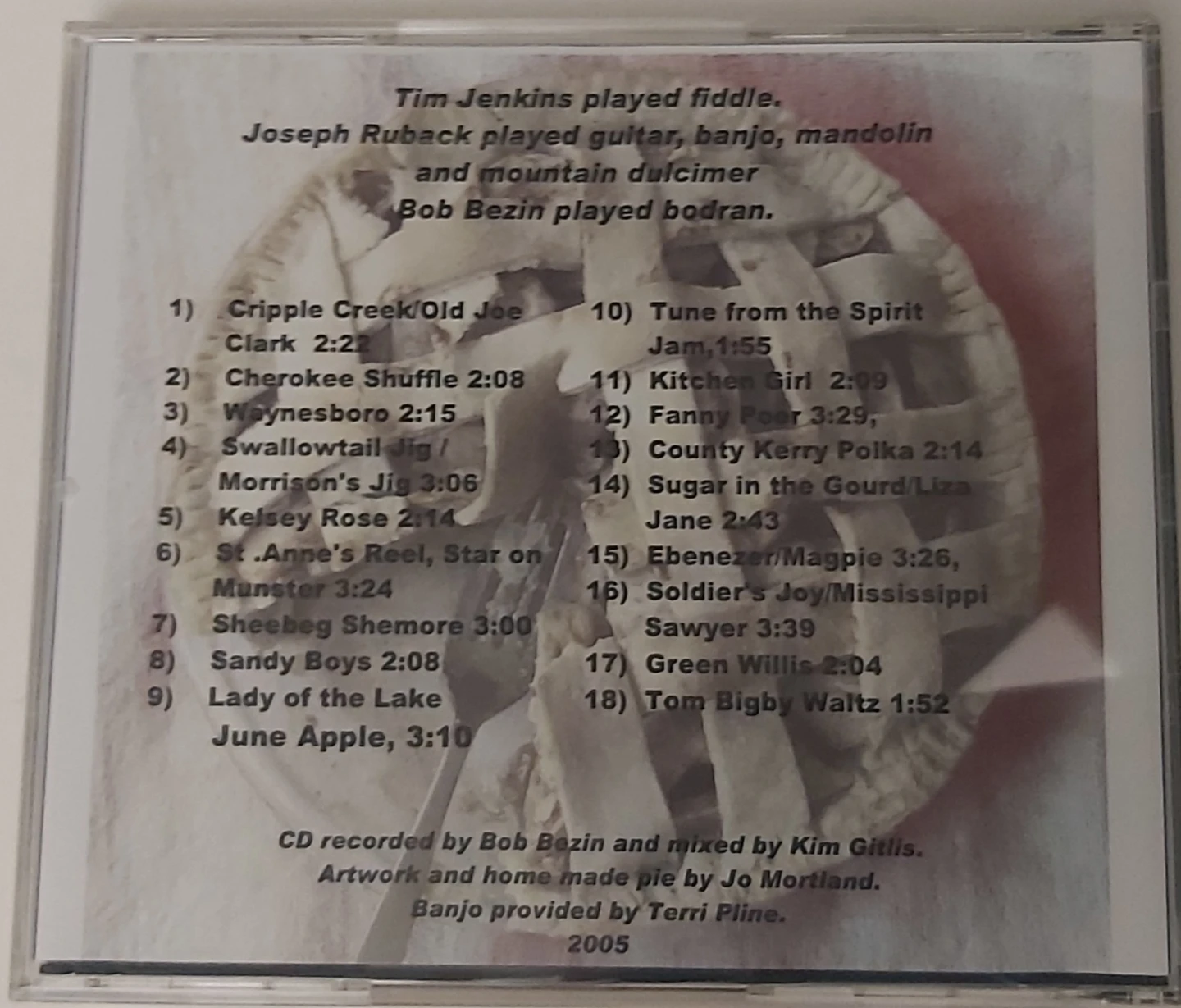 We're Cookin' Now! CD by Joseph Ruback and Tim Jenkins - photo 2