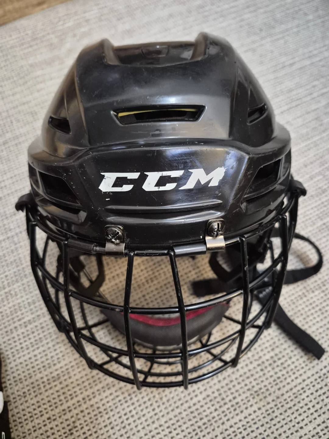 CCM Hockey Helmet and Tacks Gloves Set - photo 4