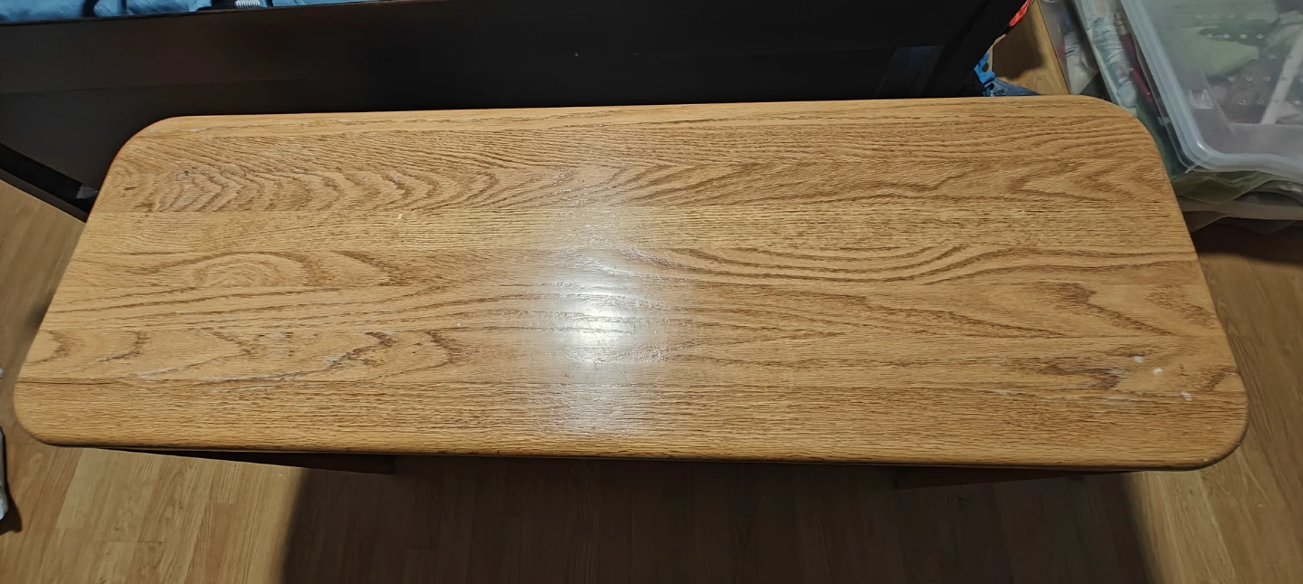 Solid White Oak 4 piece living room table set - photo 5