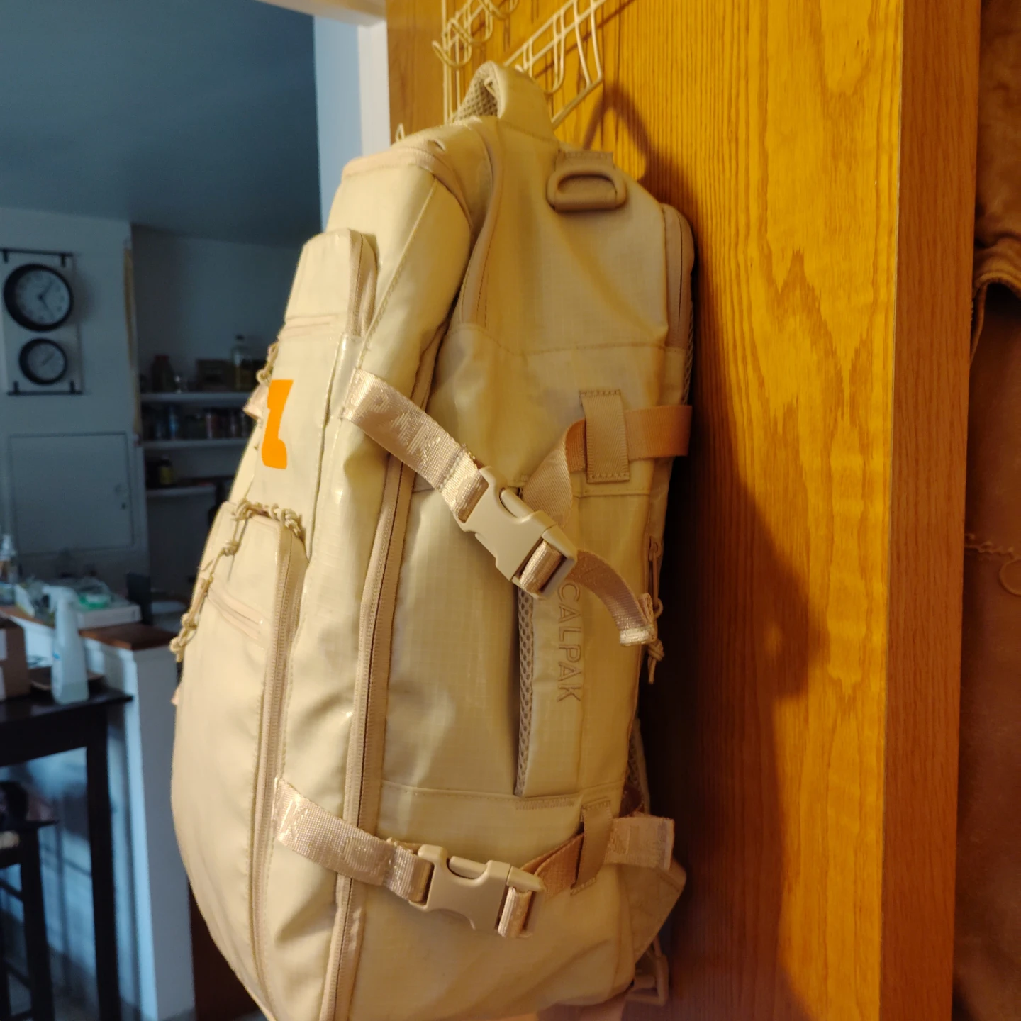 Calpak Off-White Travel Backpack - photo 4