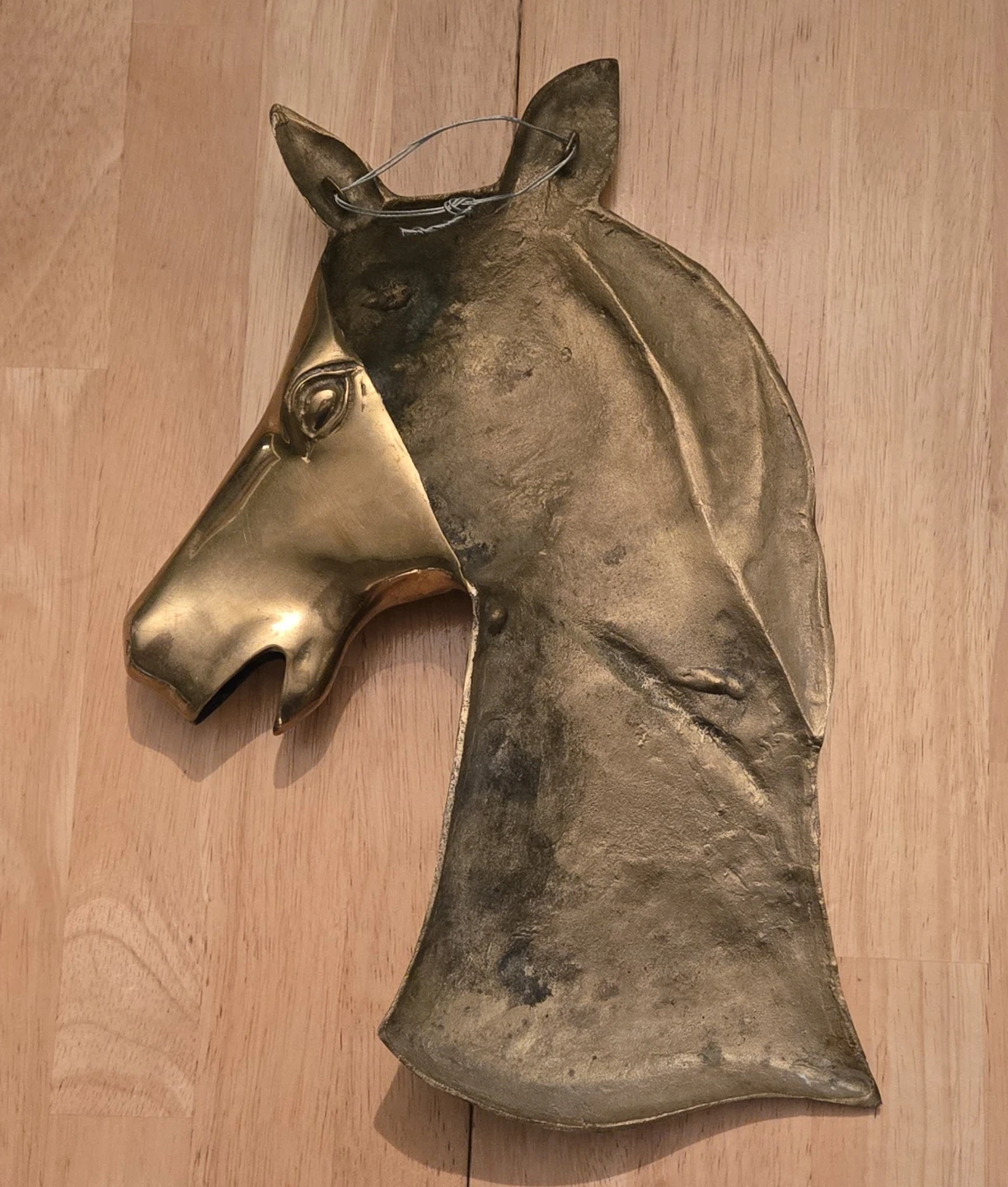 Solid Brass Stallion Head - photo 4