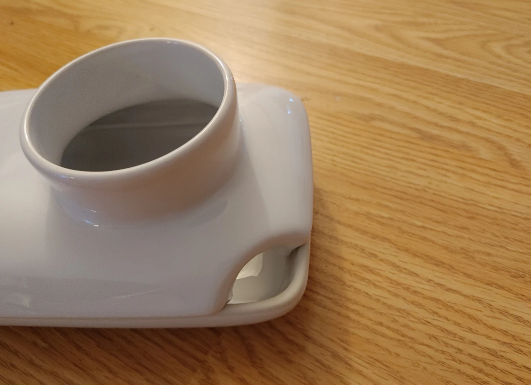 White Ceramic Three-Section - photo 5