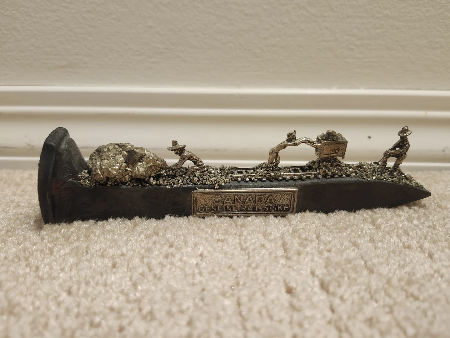Canada Genuine Rail Spike Mining Souvenir