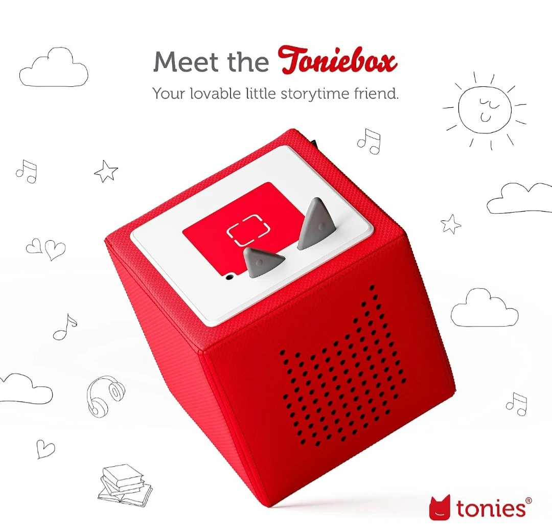 Red Toniebox audio player - photo 2