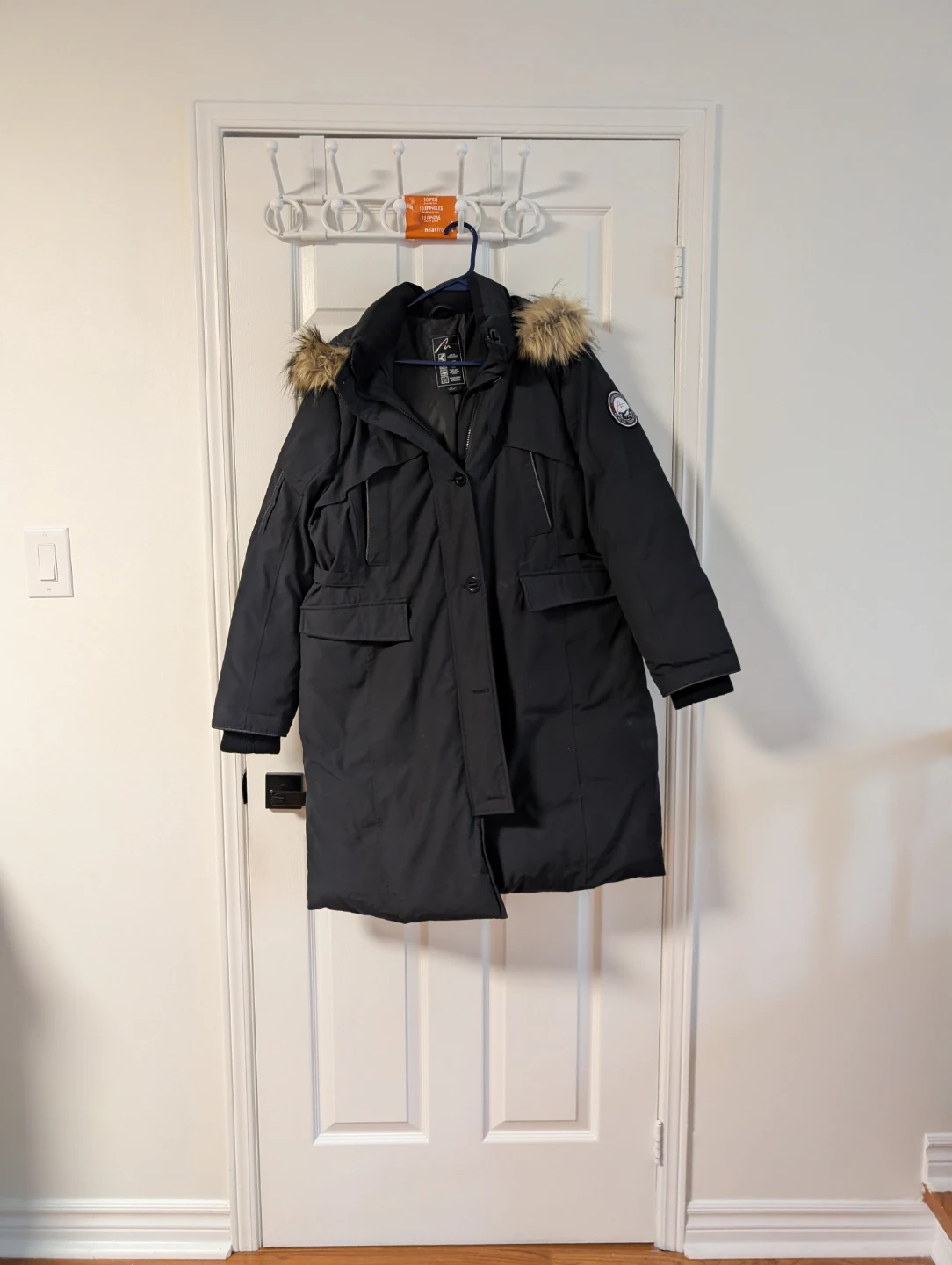 Woods Parka Black Women's Size M