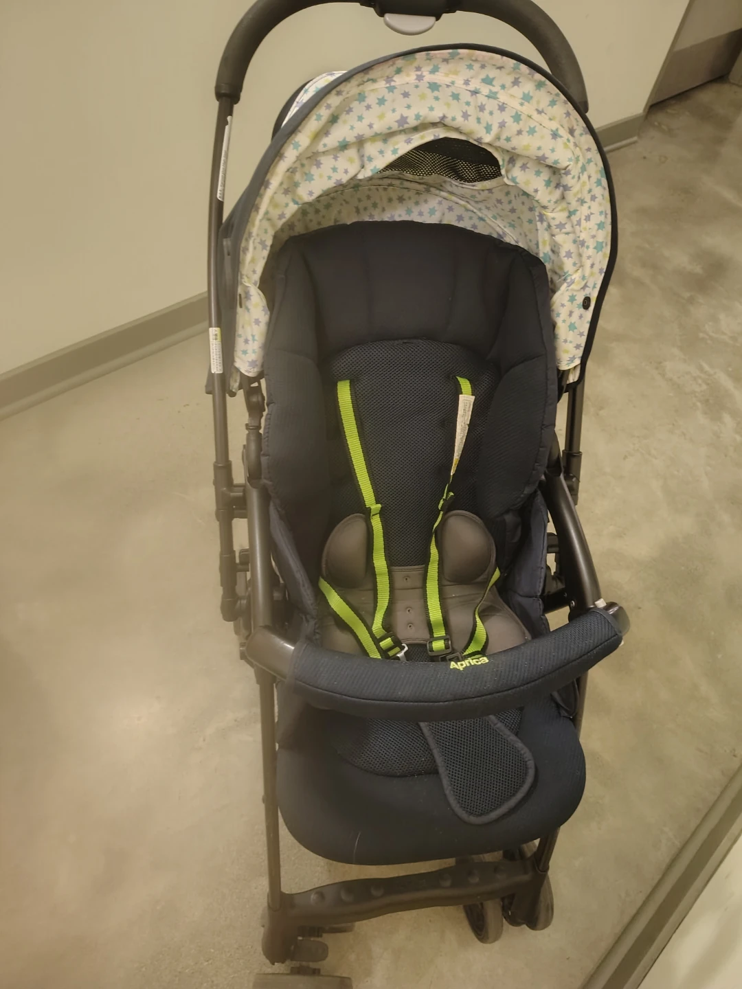 Aprica baby stroller navy