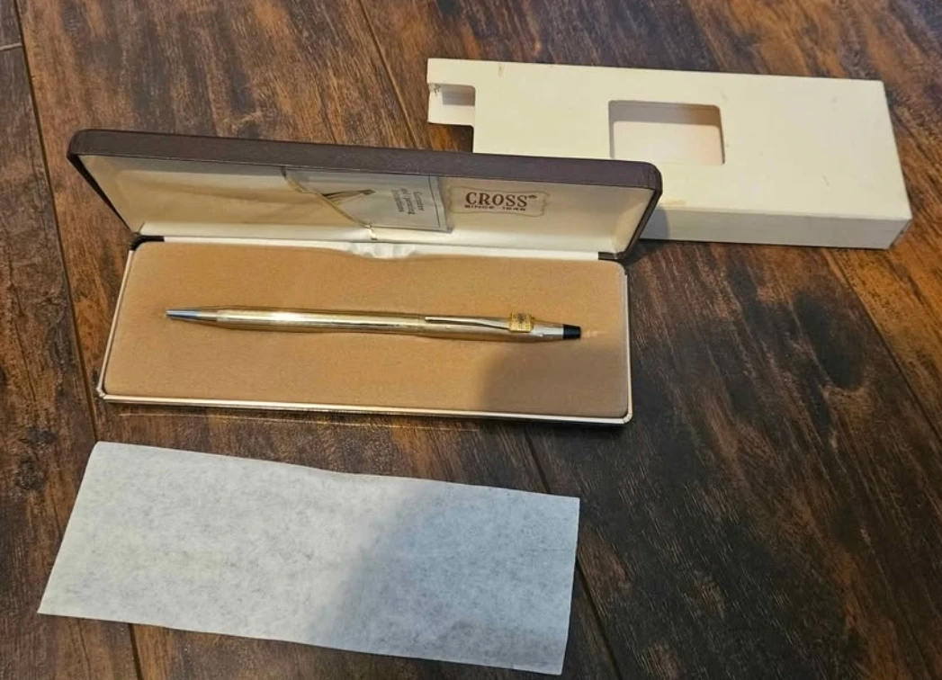 Vintage Cross 1/20 10K Gold Filled Ballpoint Pen - photo 2