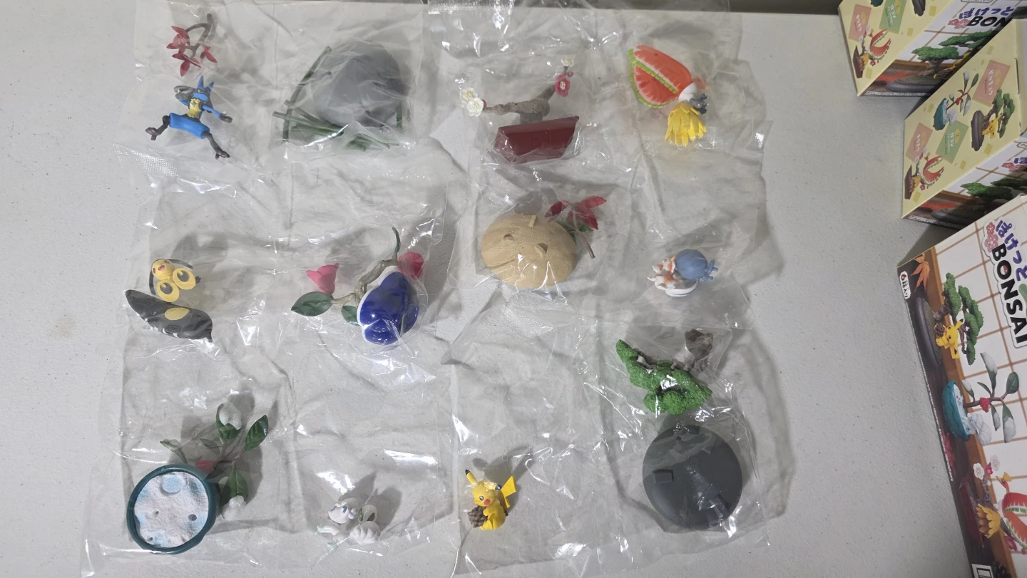 Pokemon Bonsai Complete Set - photo 4