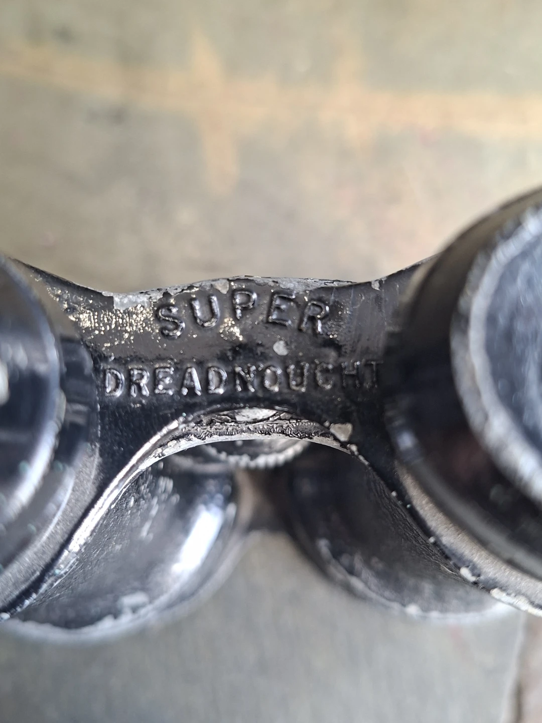 WWI-Era Field Glasses / Binoculars Vintage "Super Dreadnought"