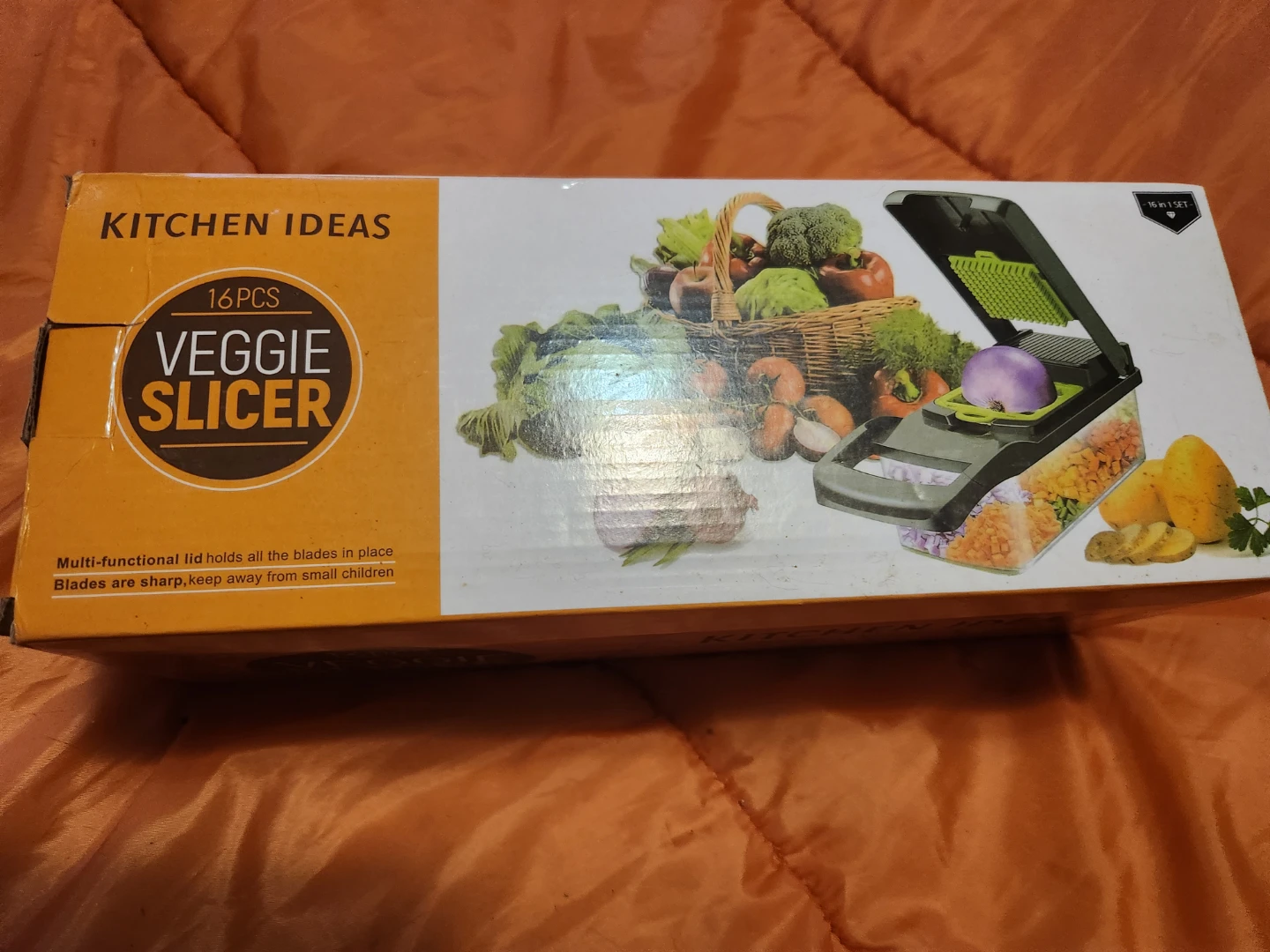 Kitchen Ideas 16-Piece Veggie Slicer