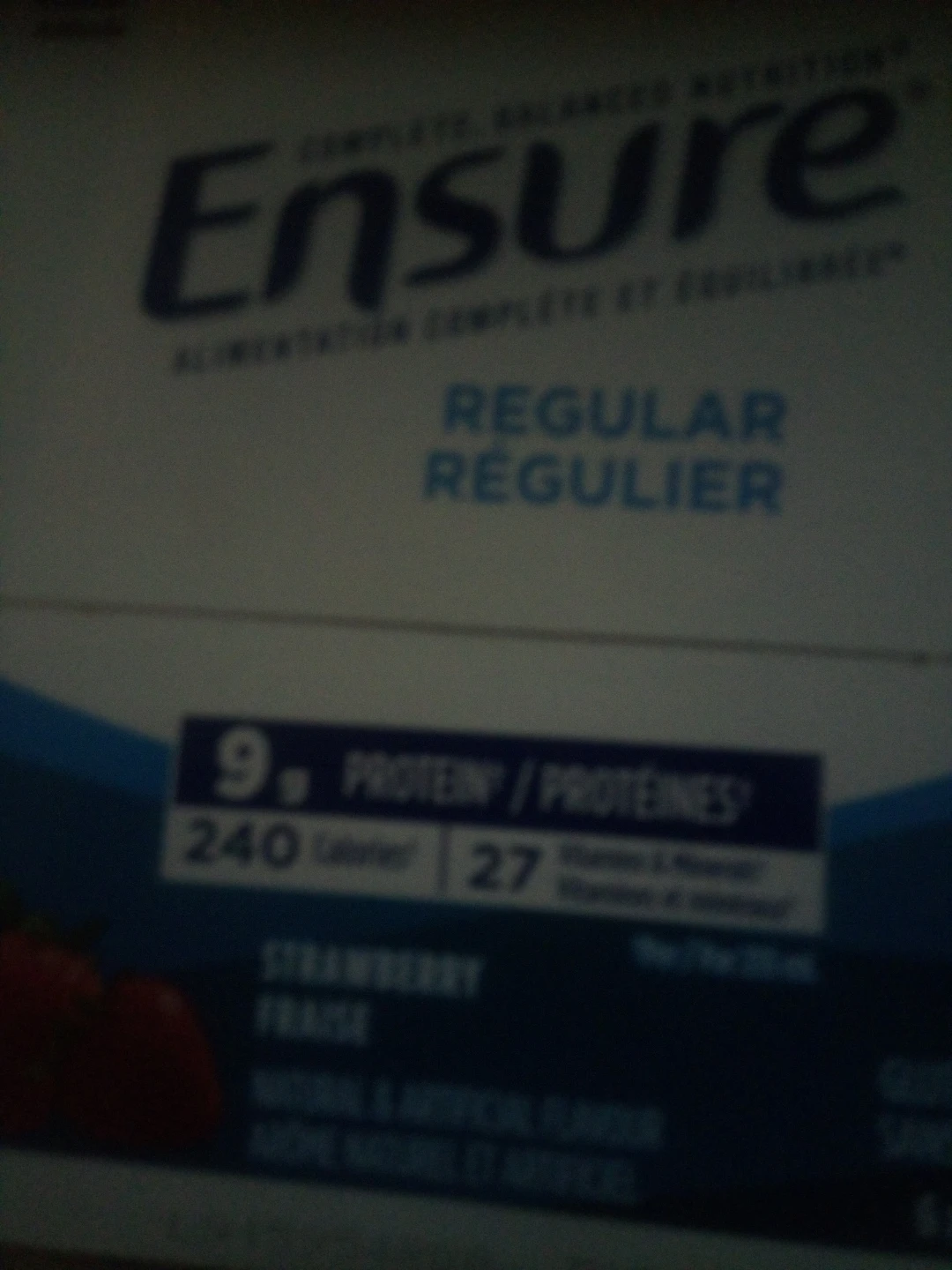 Ensure Regular Strawberry Nutrition Shake - photo 2