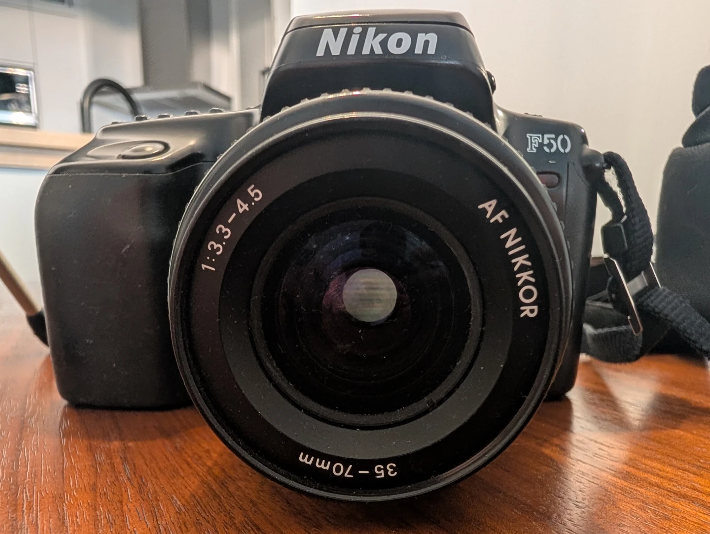 Nikon F50 camera with AF Nikkor 35-70mm lens - photo 3