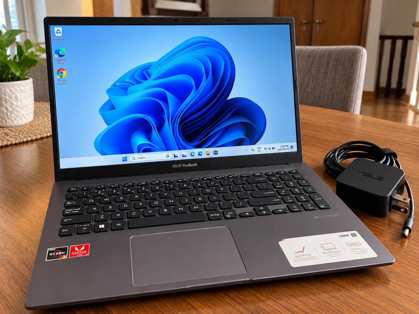 ASUS VivoBook X512DA Laptop – Ryzen 3, 8GB RAM, SSD