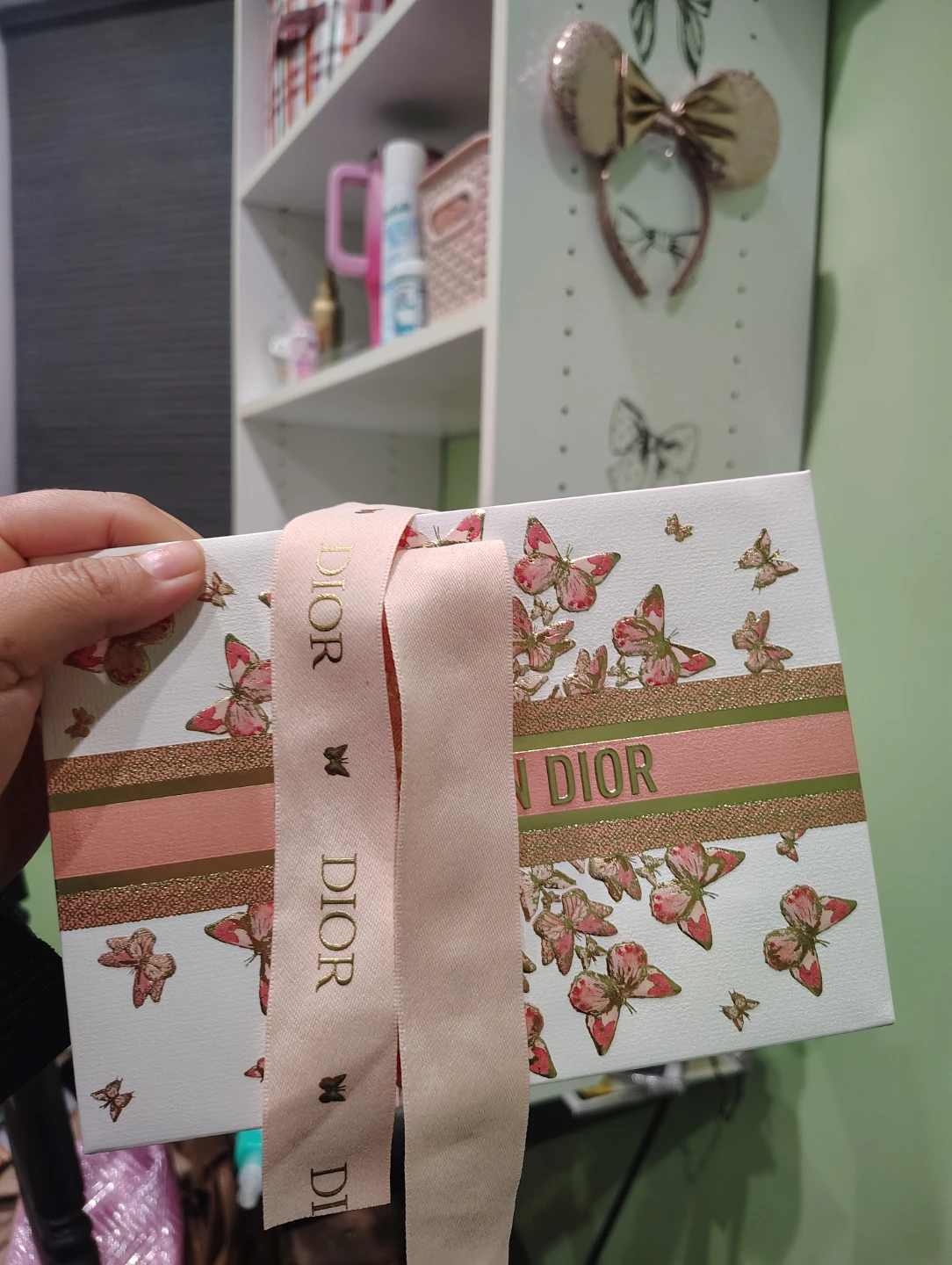 Christian Dior Butterfly Gift Box and Shopping Bag - photo 4