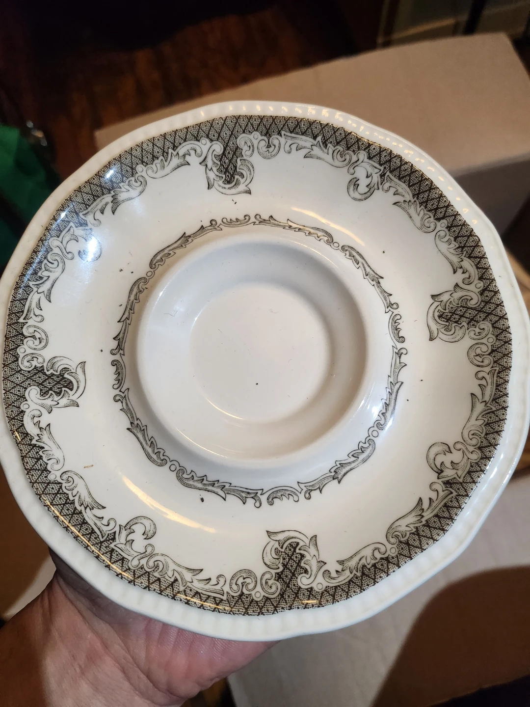 Shakespeare Sonnets Ironstone Saucer