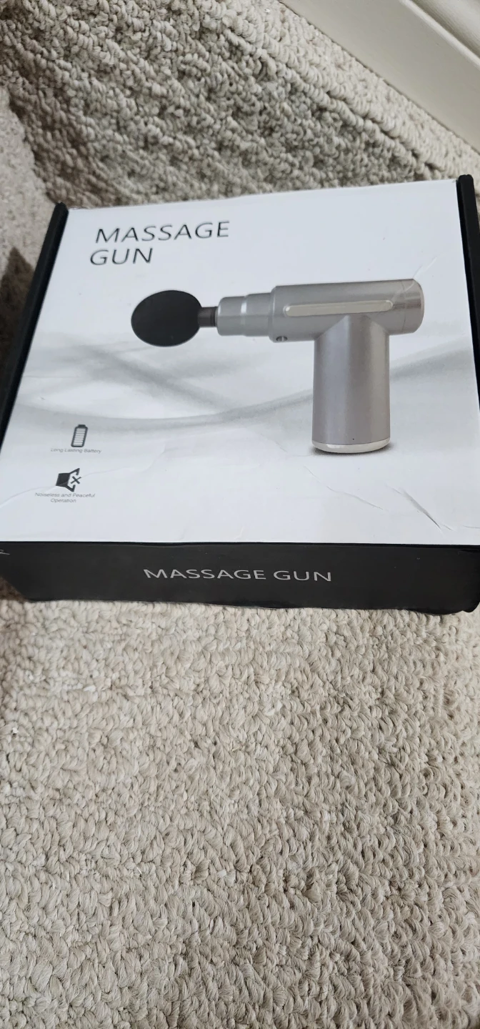 Massage Gun with 4 Massage Heads