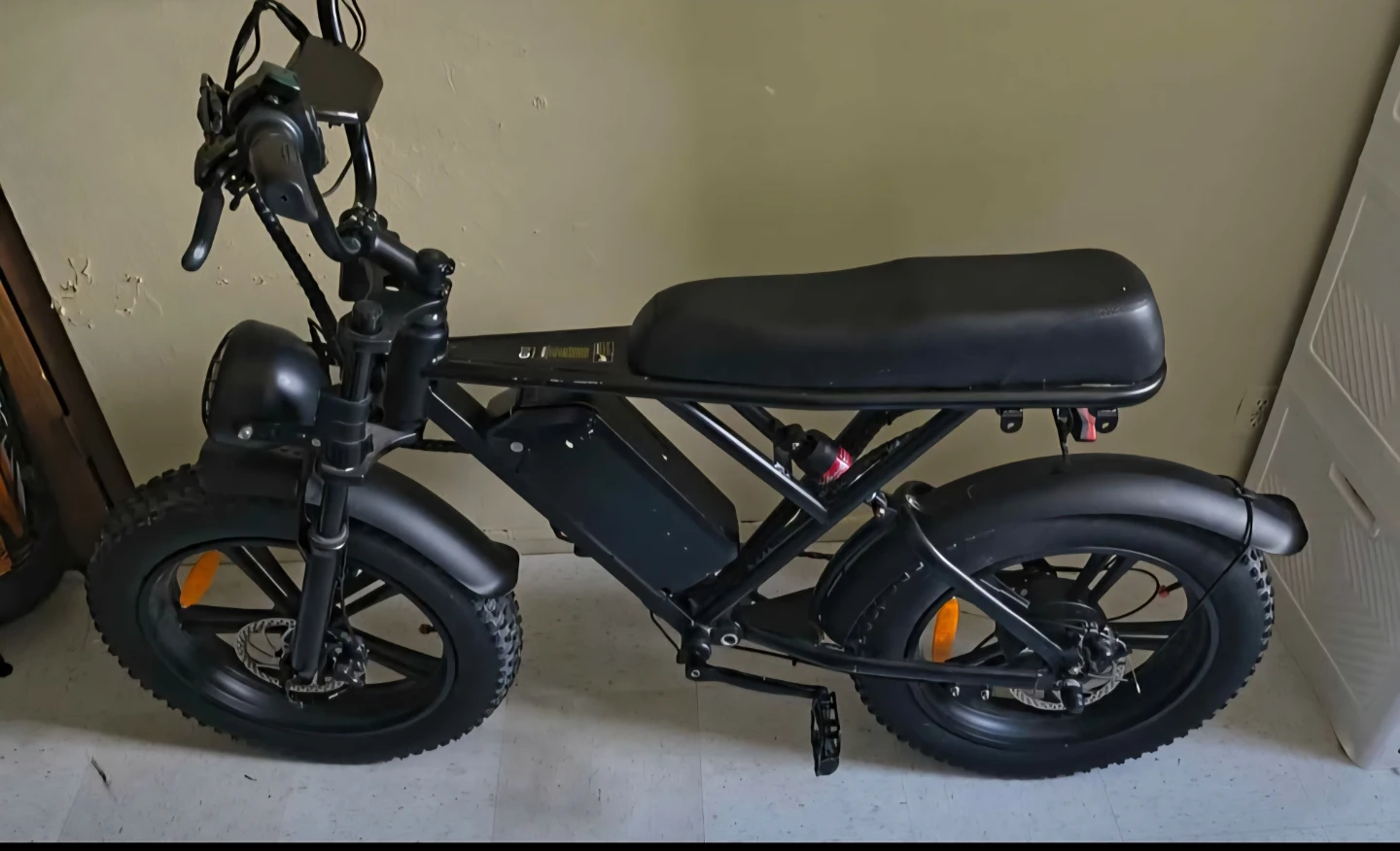 Black Electric Fat Tire Bike - photo 4