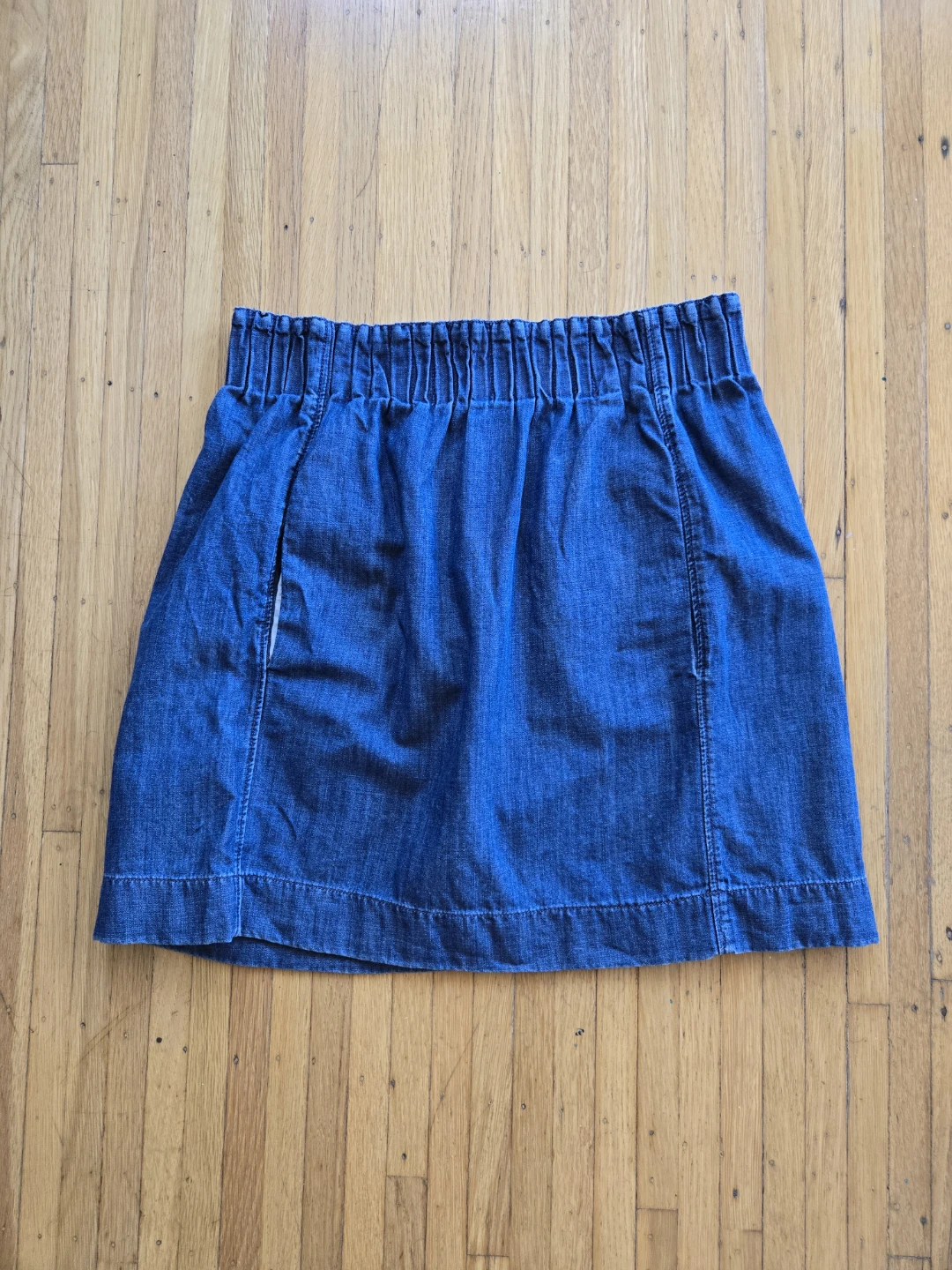 Club Monaco Denim Mini Skirt