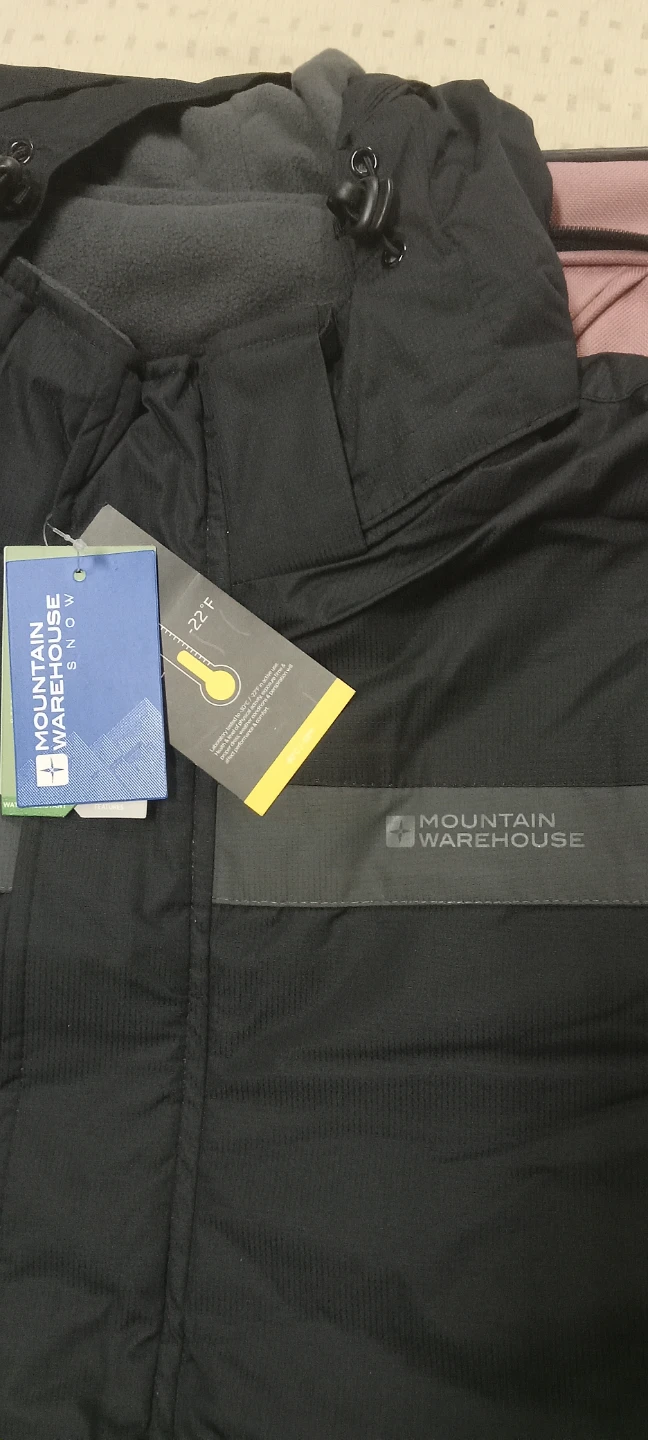 Mountain Warehouse Snow Jacket - Black - Large - photo 2