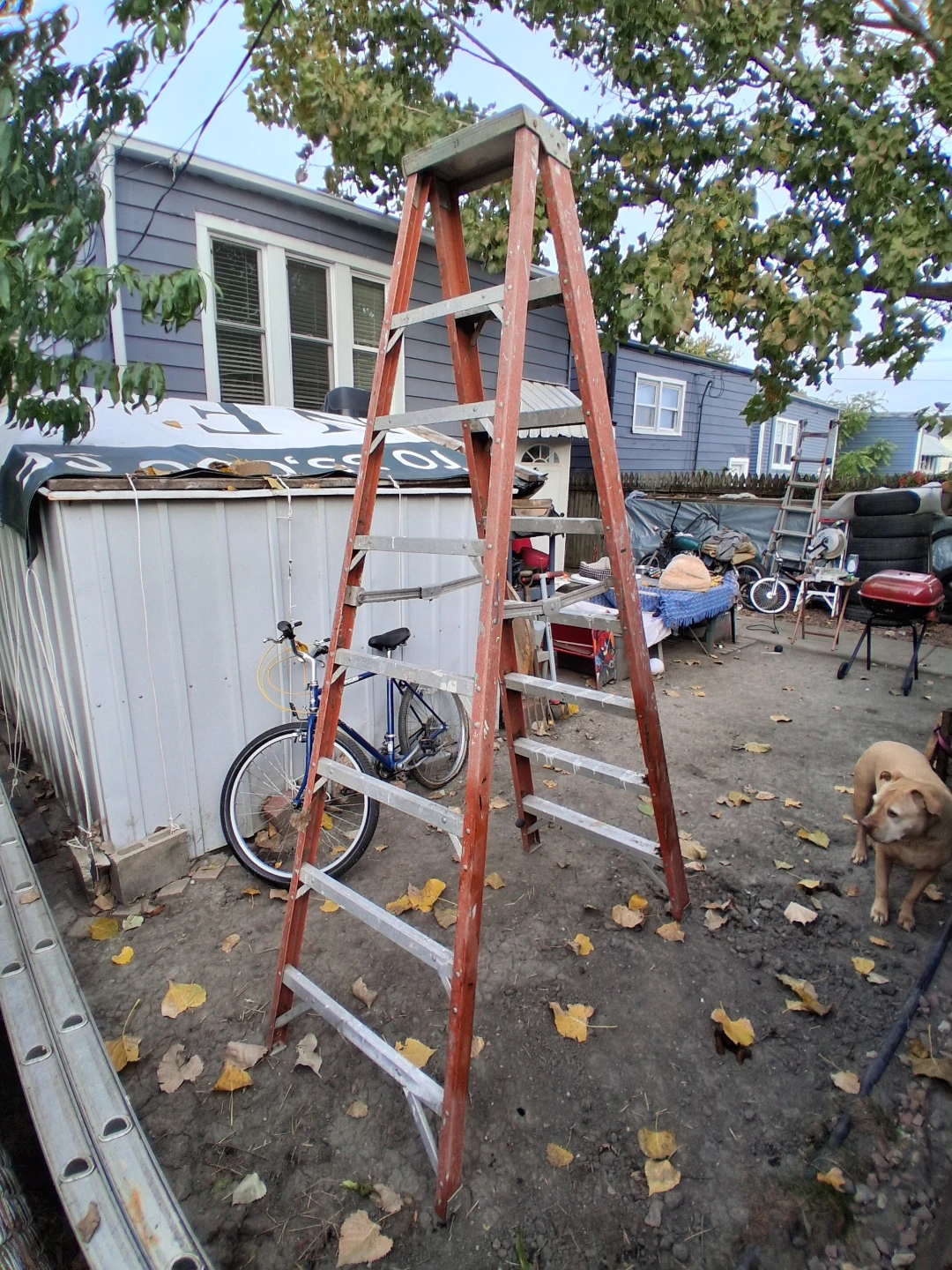 Fiberglass Step Ladder 8 feet - photo 3