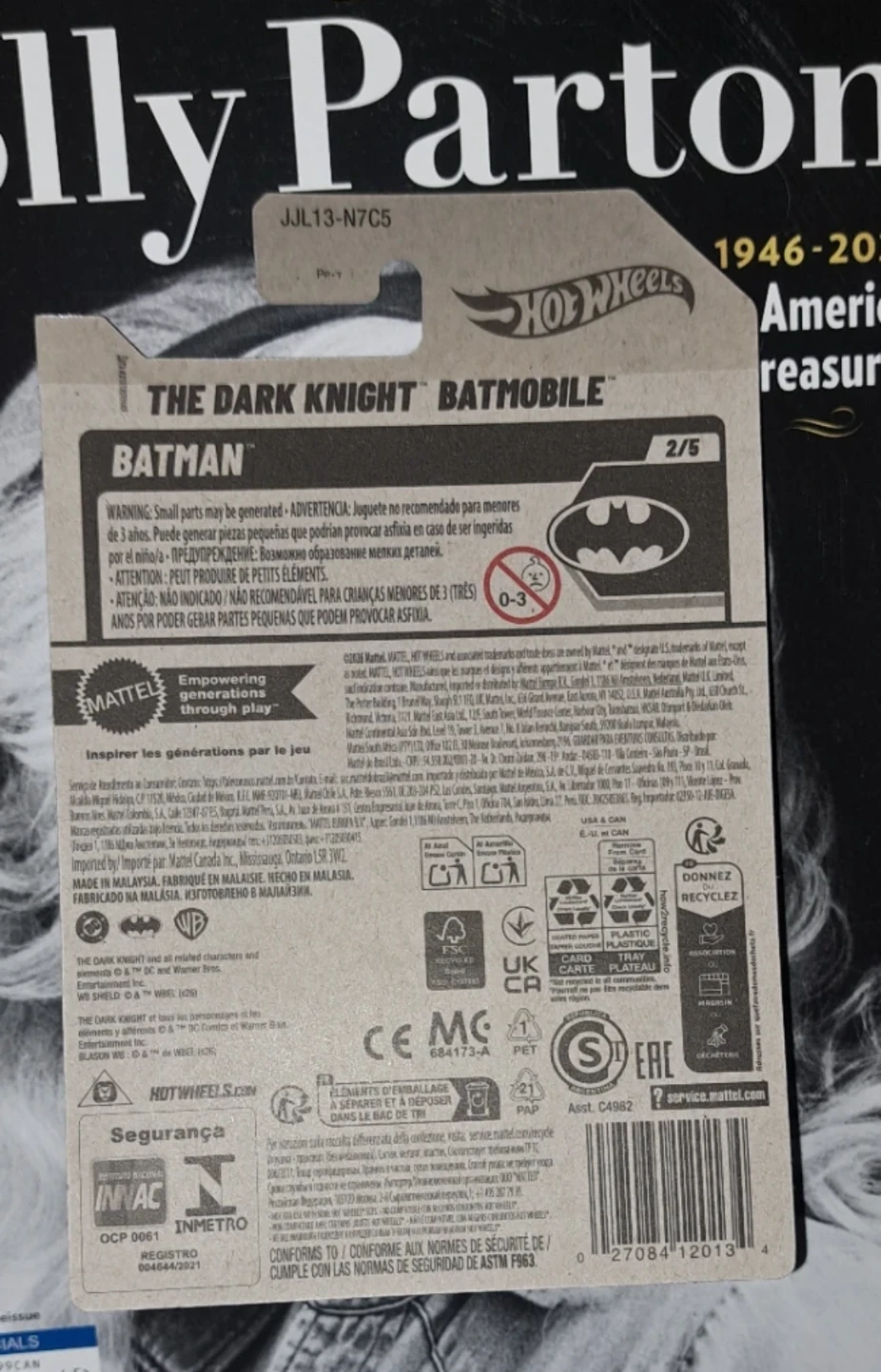 Hot Wheels The Dark Knight Batmobile - photo 5