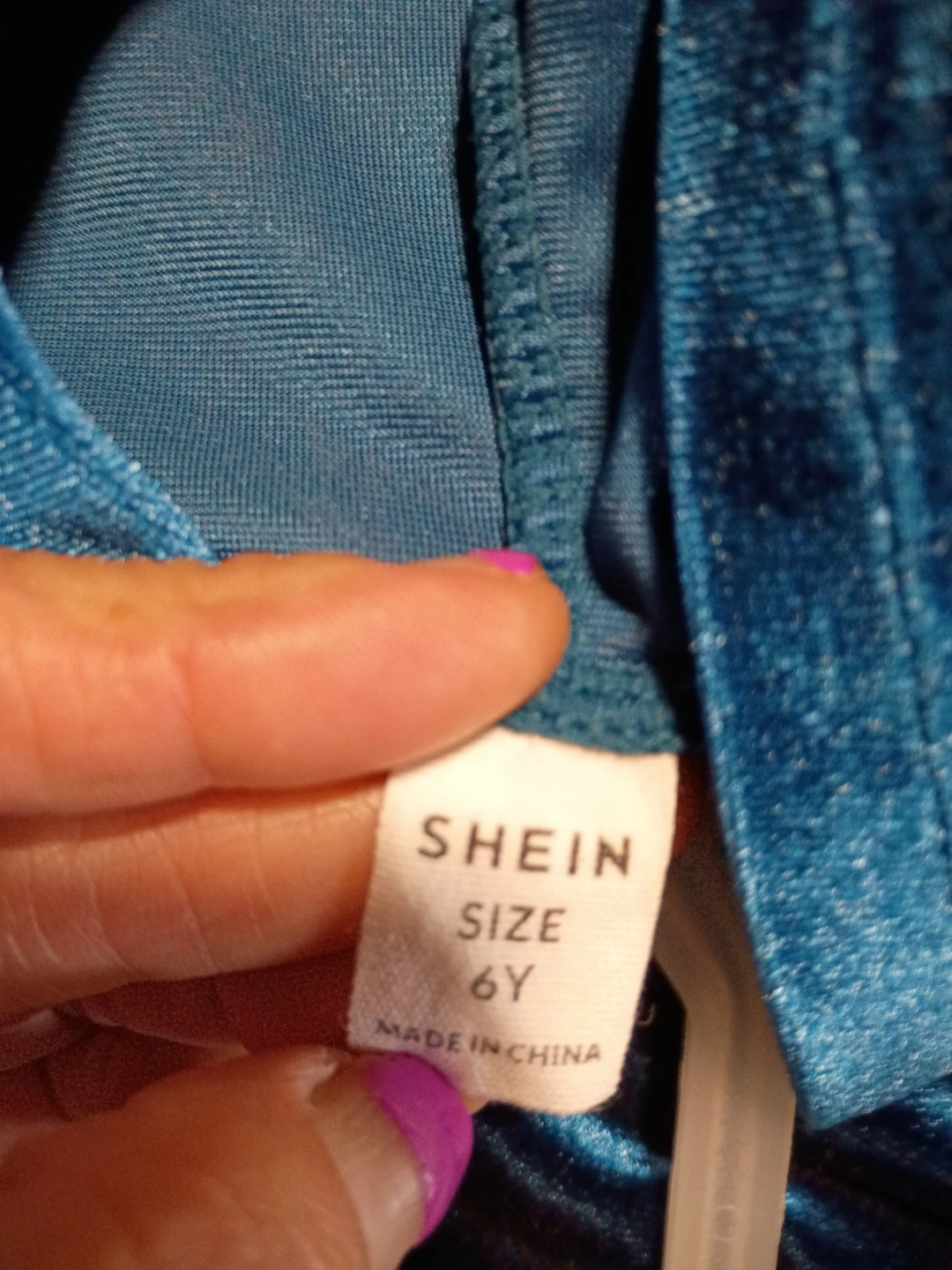 SHEIN Girls Blue Jeans - photo 3