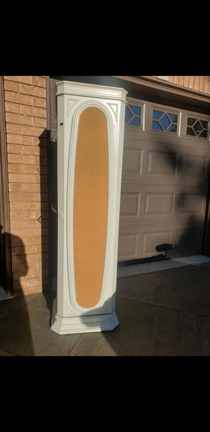 White Rotating Storage Tower with Mirror - photo 4