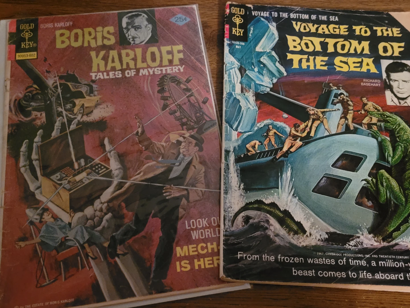 Two Vintage Gold Key Comic Books