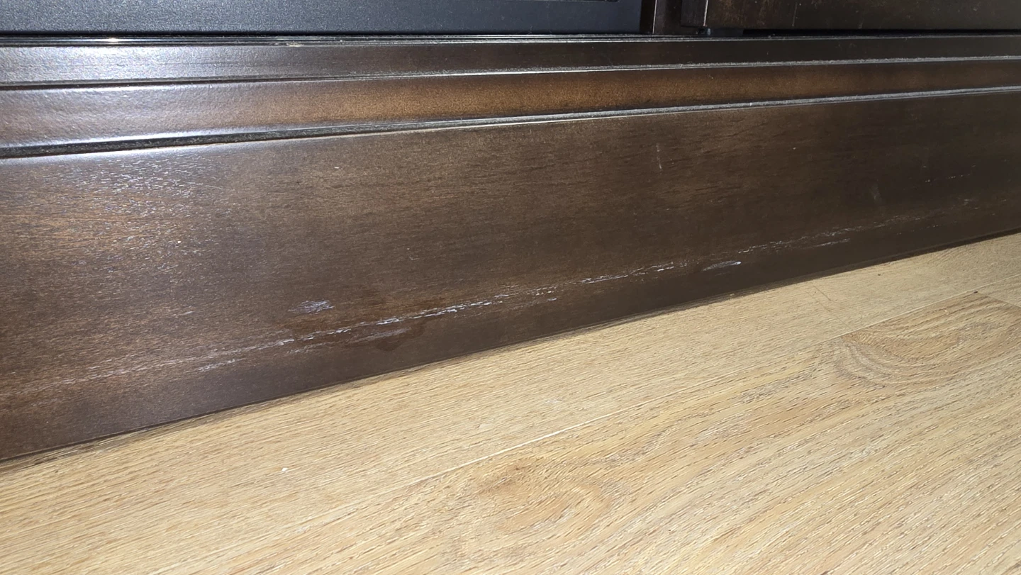 Electric Fireplace TV Stand with Sliding Doors - photo 5