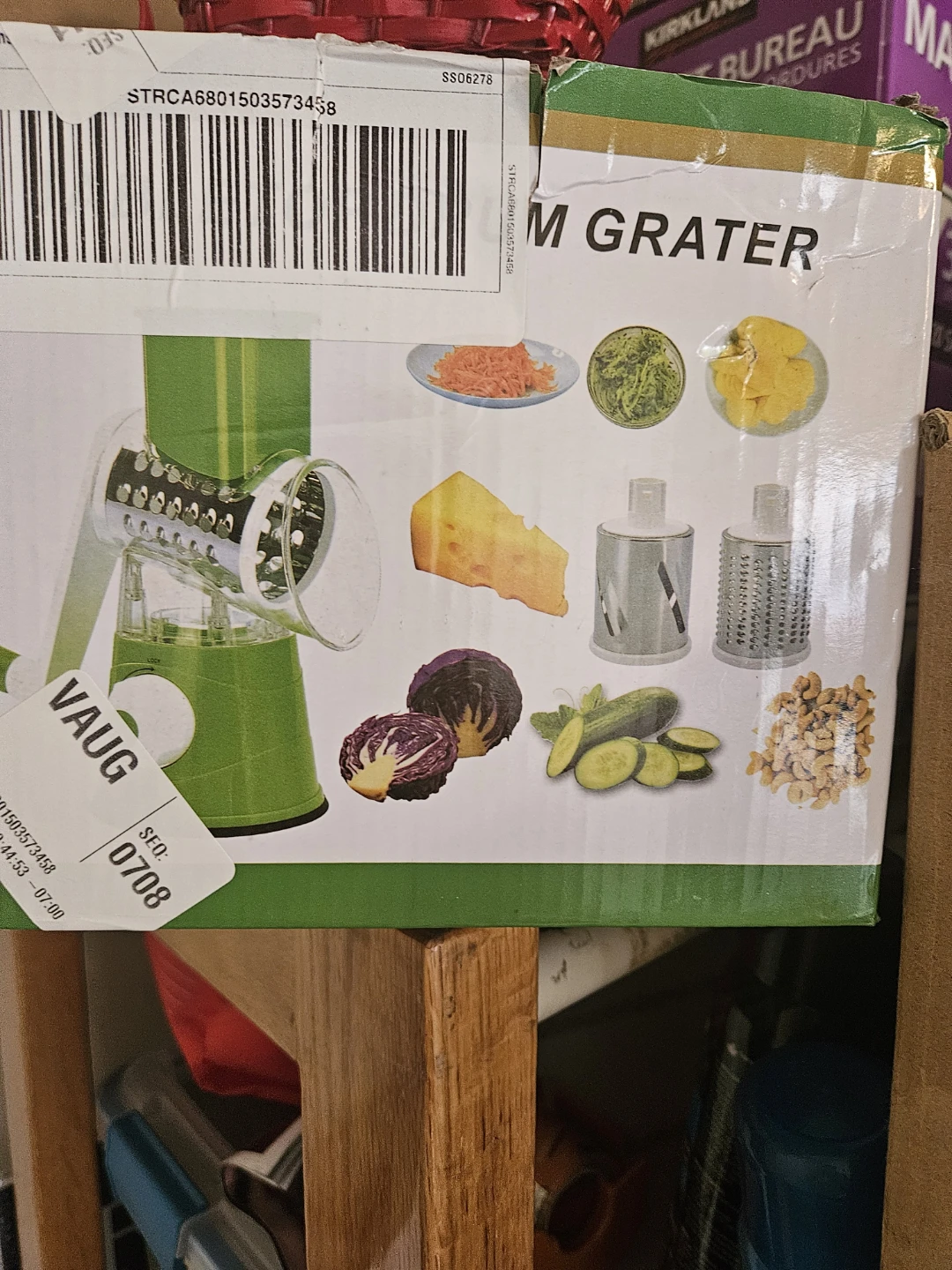 Manual Drum Grater