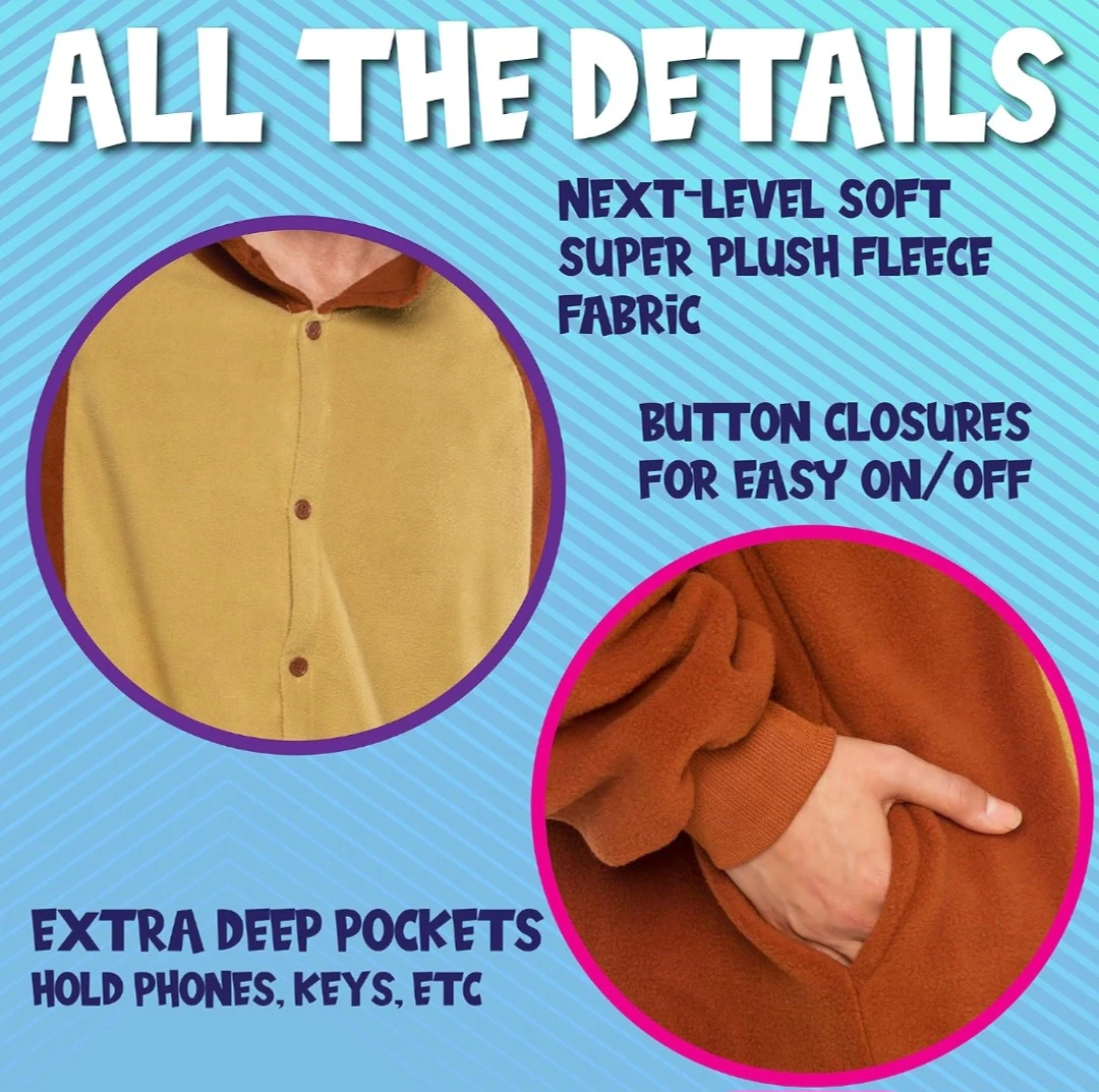 Unisex Teddy Bear Onesie - photo 4