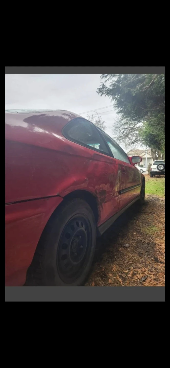 1998 Honda Civic SI not running large dent 1100 or 700$ - photo 5