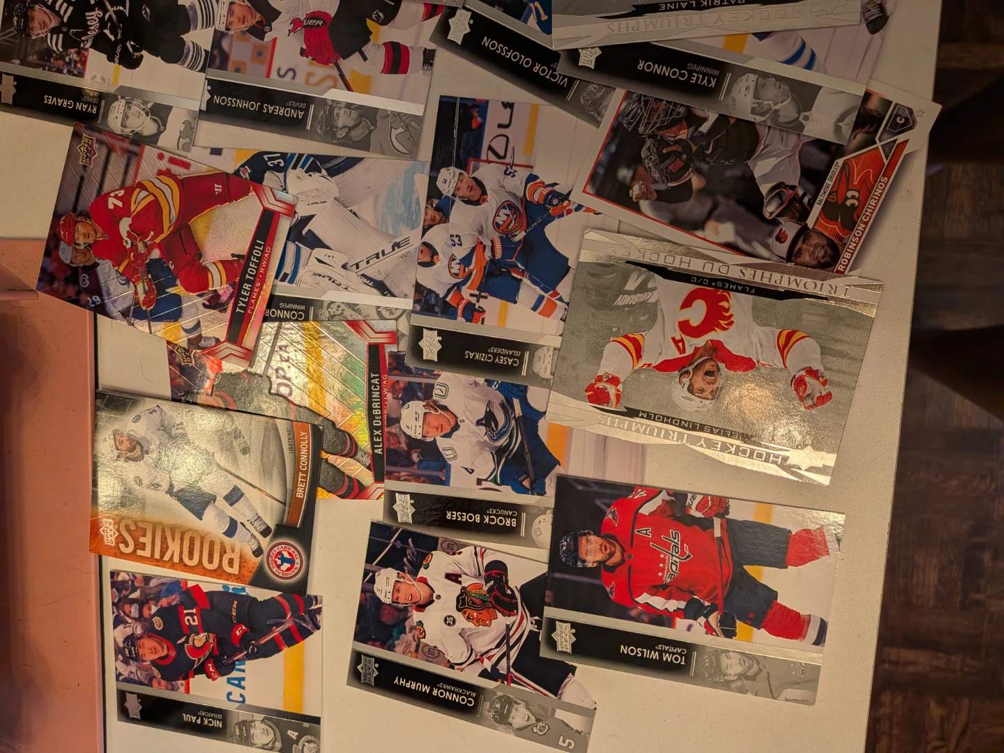 Collection of NHL Upper Deck Hockey Trading Cards - photo 3