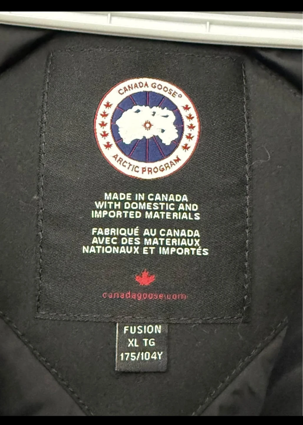 Canada Goose Fusion Fit Parka Black Size XL - photo 4