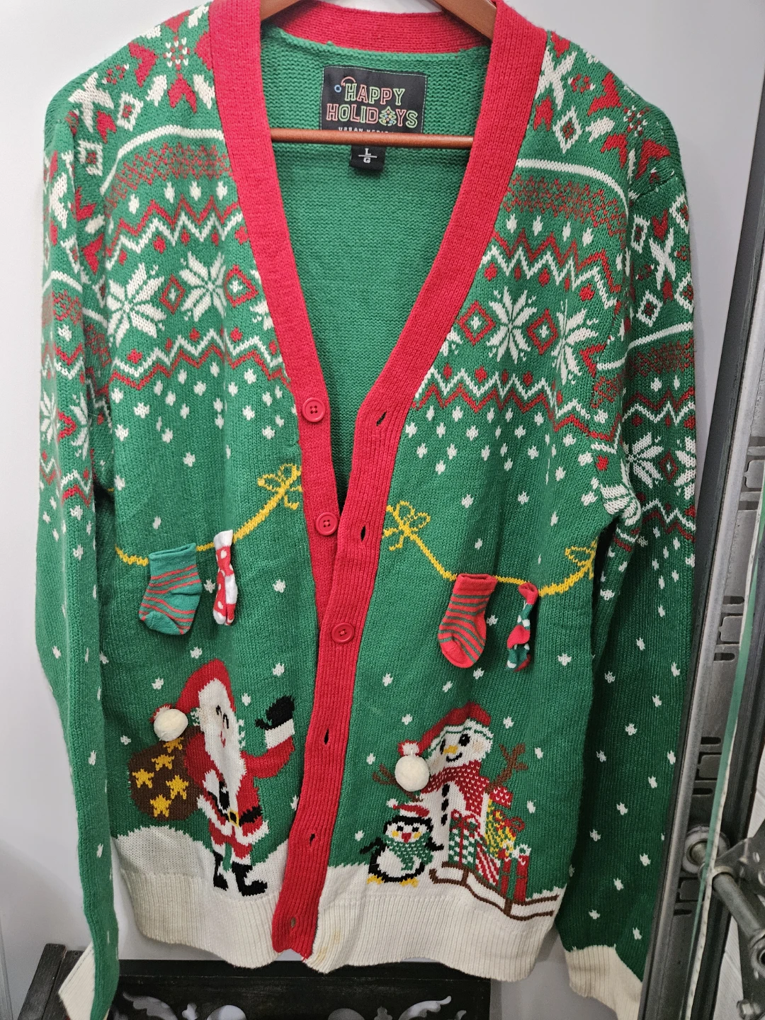 Urban Heritage Christmas Cardigan