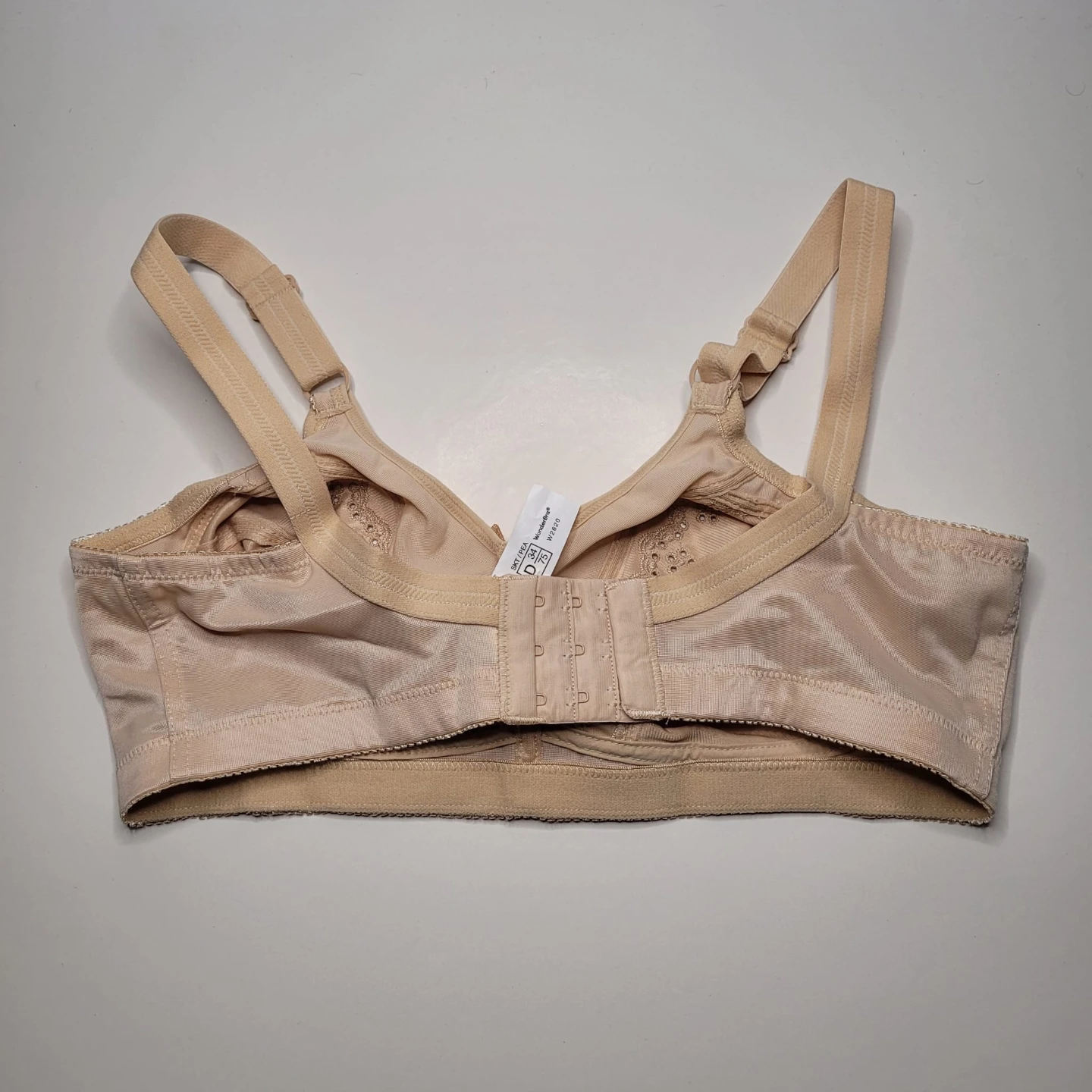 WonderBra Wire Free Bra, Beige, Size 34D - photo 5