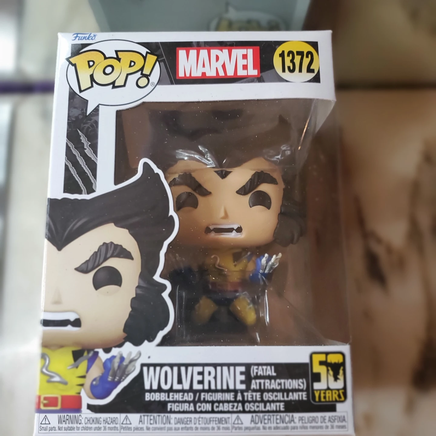 Funko Pop! Marvel Wolverine (Fatal Attractions) #1372