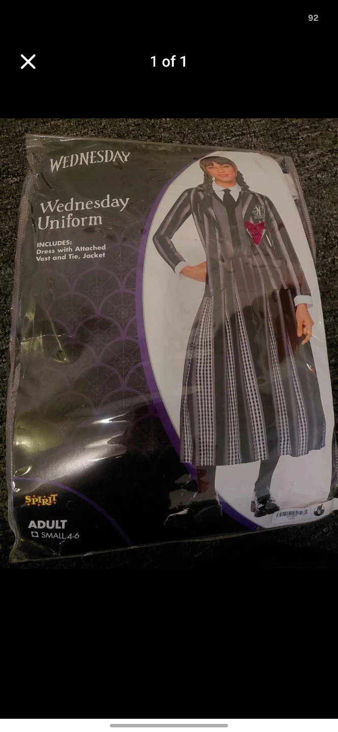 Wednesday halloween costume